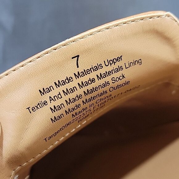 A.NEW.DAY POINTED TOE SLIP-ON CLOVER LOAFER FLAT SHOE - Picture 13 of 15